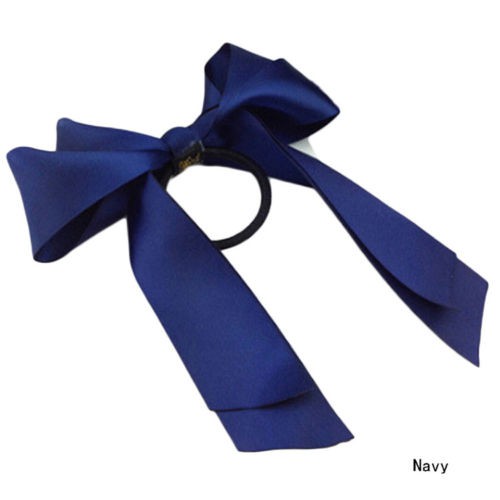 Dây buộc tóc co giãn đính nơ thời trang