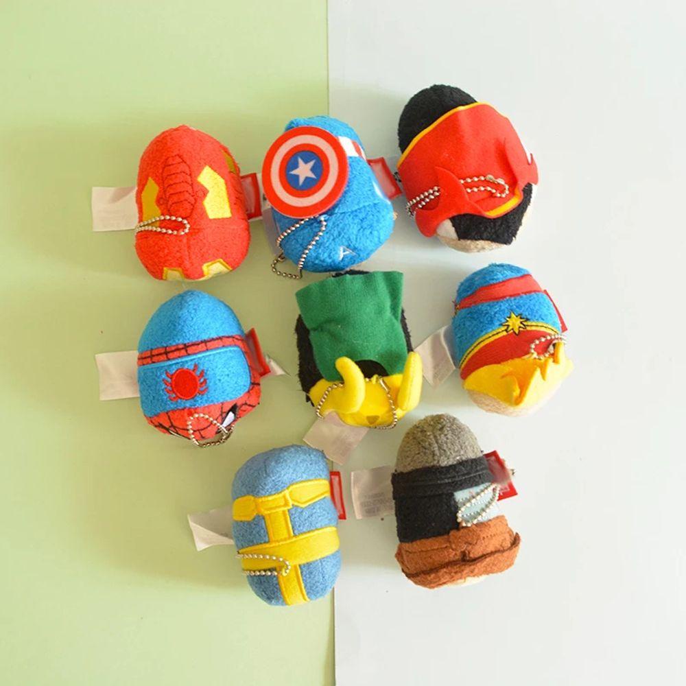 REBUY1 Đồ Chơi Nhồi Bông Mềm Hình Nhân Vật Siêu Anh Hùng Marvel