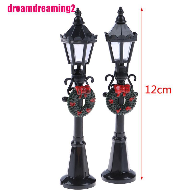 Mô Hình Đèn Đường Mini Tỉ Lệ 1 / 12 Trang Trí Nhà Búp Bê
