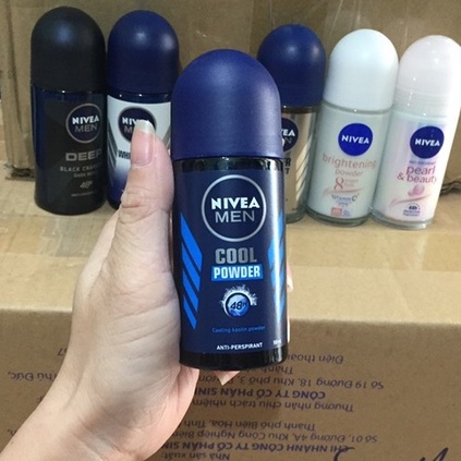 [Ảnh thật] Lăn khử mùi nivea men 50ml hàng đức chính hãng