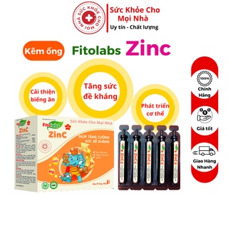 Kẽm ống Fitolabs Zinc tăng đề kháng kích thích ăn ngon tiêu hóa tốt hấp