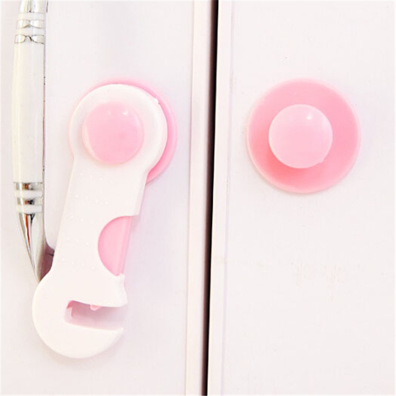 Bộ 2 Khóa Cửa Tủ / Cửa Sổ Bảo Vệ Em Bé