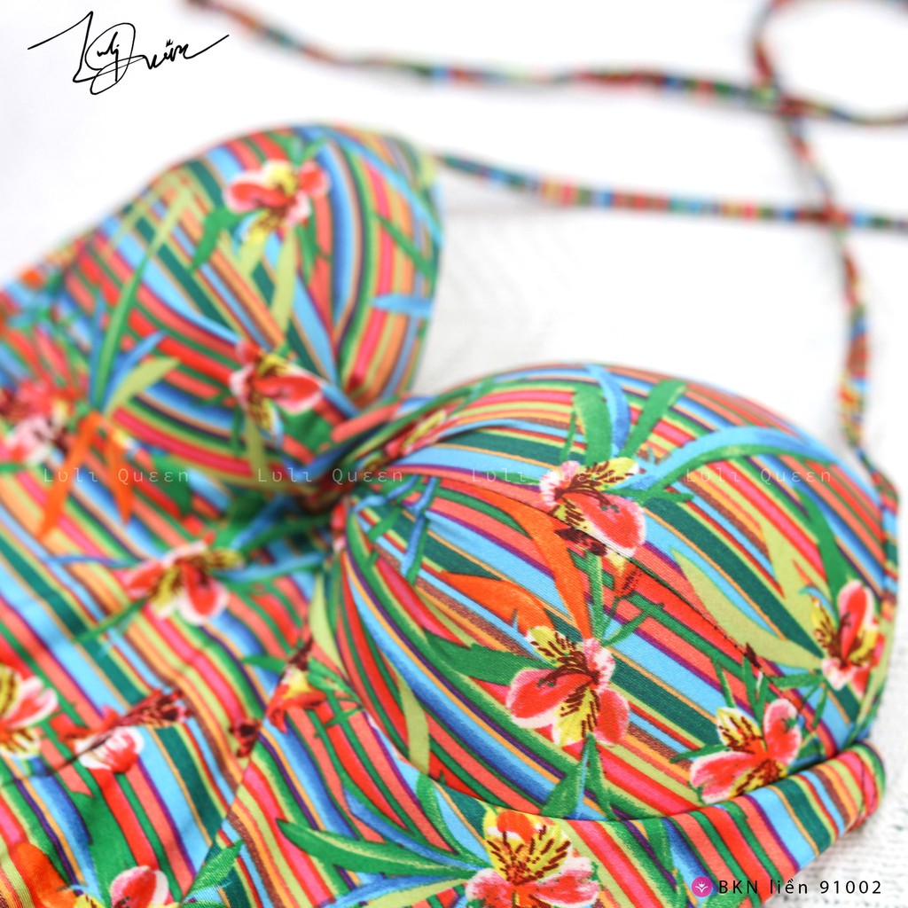 Bikini liền cup ngực dây cổ sexy quyến rũ BKN91002