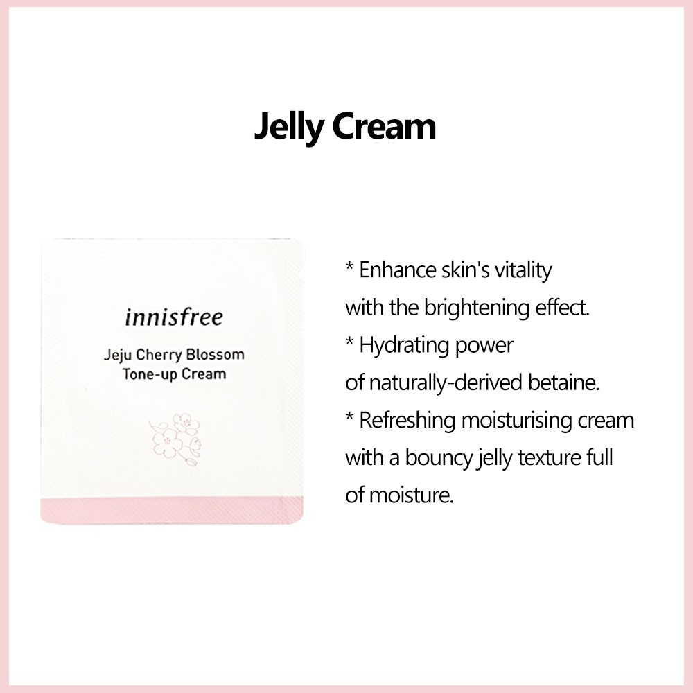 [INNISFREE] Kem Dạng Thạch Hoa Anh Đào Jeju /Kem Nâng Tông Da /Serum Hạt Trà Xanh /Kem Dưỡng Da Mắt /Serum Khít Chân Lông | BigBuy360 - bigbuy360.vn