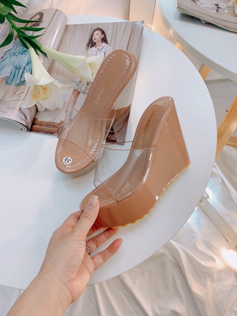 DÉP LÊ ĐẾ XUỒNG QUAI MIKA 9cm-12cm