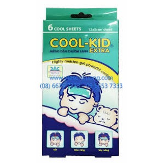 Dán hạ sốt Cool kids (hộp 6 miếng)
