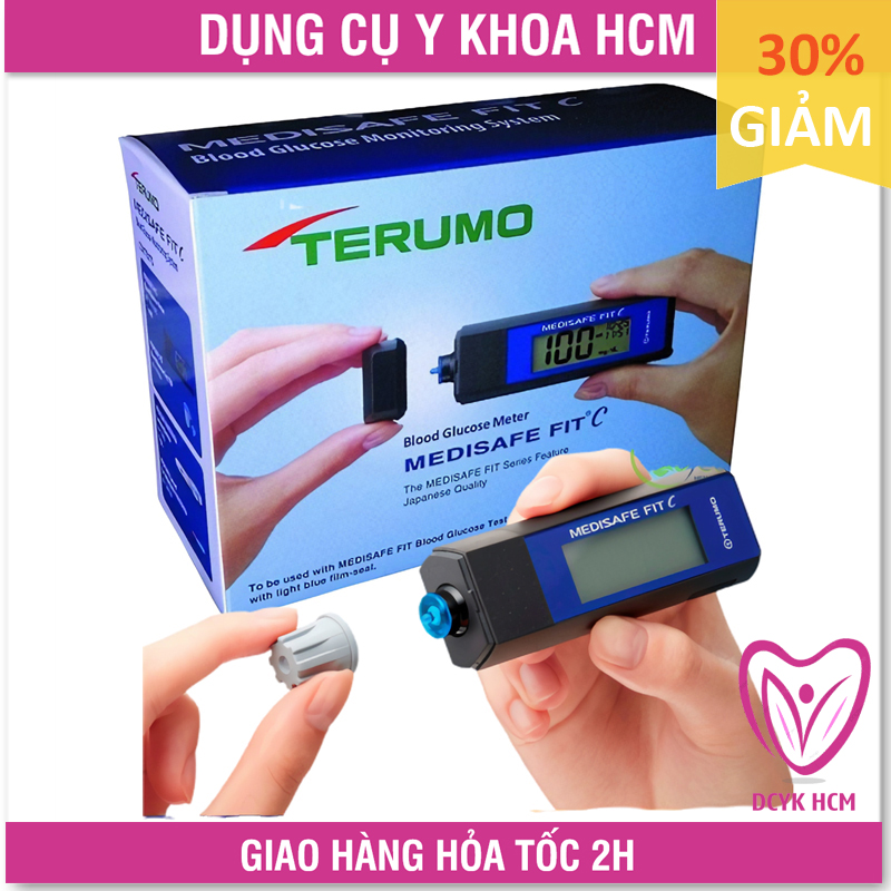 ⚡Now+Grab⚡| [BH 5 Năm] Máy Đo Đường Huyết: Terumo Medisafe Fit C - Chính Hãng Nhật Bản - GK0030