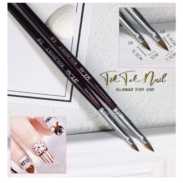 cọ DC vẽ nổi số 2, số 4