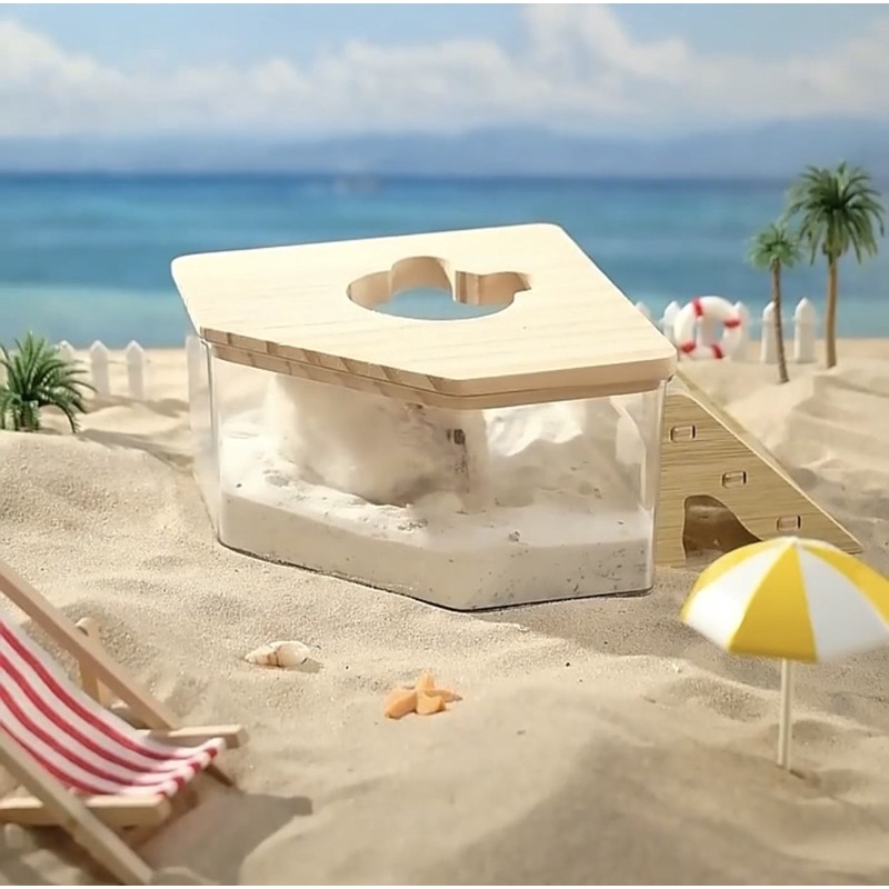 Nhà tắm - Hầm đào cho Hamster