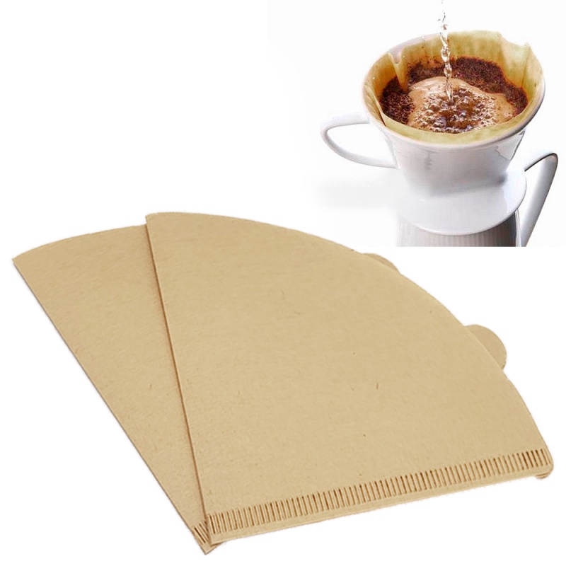 Set 100 Giấy Lọc Cà Phê V60 Chuyên Dụng - Coffee Filter Paper