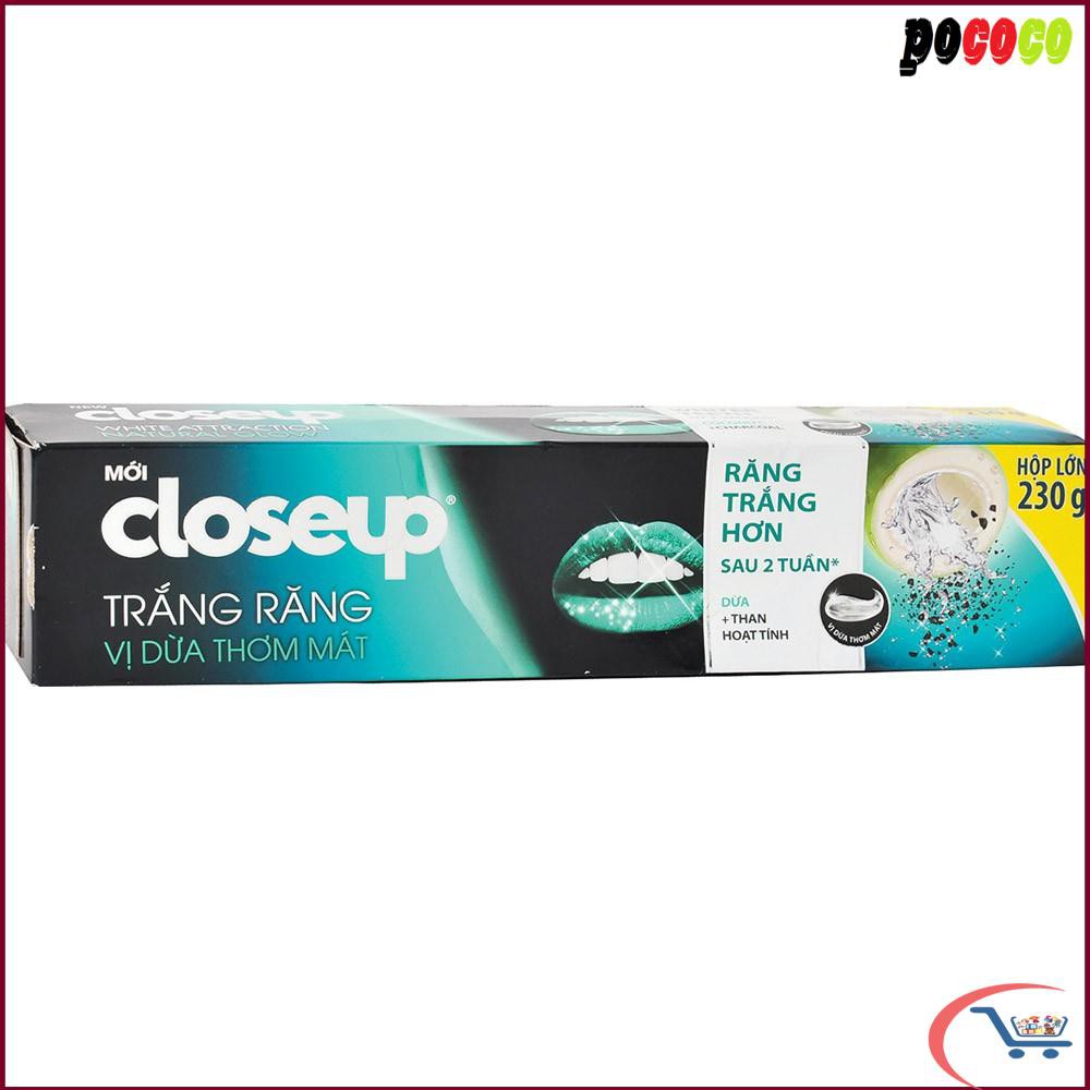 Kem đánh răng Close up trắng răng vị dừa 230g