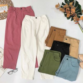 Quần baggy kaki QC (Ảnh thật)