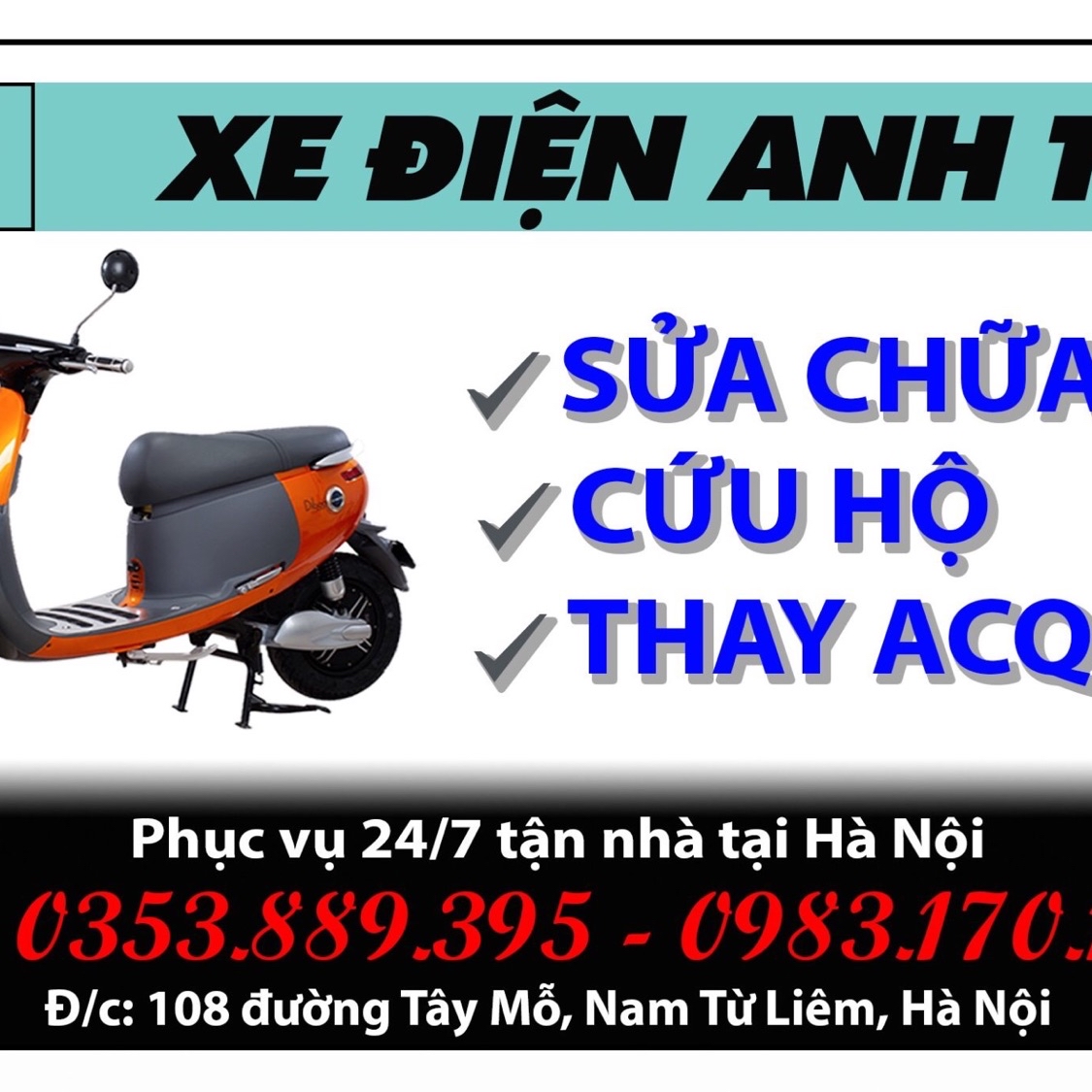 Xe điện & phụ tùng
