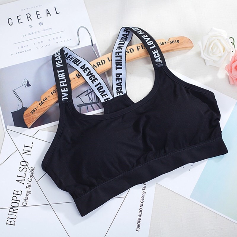 Áo lót thể thao dáng nữ cotton thấm hút mồ hôi mang lại cảm giác siêu thoáng mát thích hợp khi đi tập gym