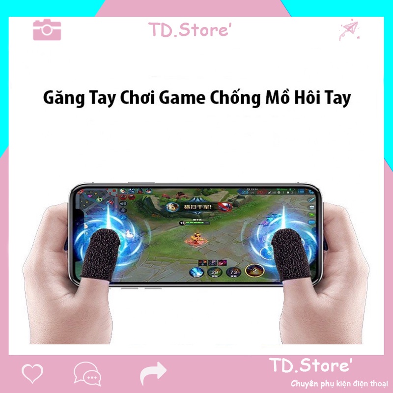Bao tay chơi game ff siêu nhạy flydigi 4 5 memo pubg 2 ngón giá rẻ
