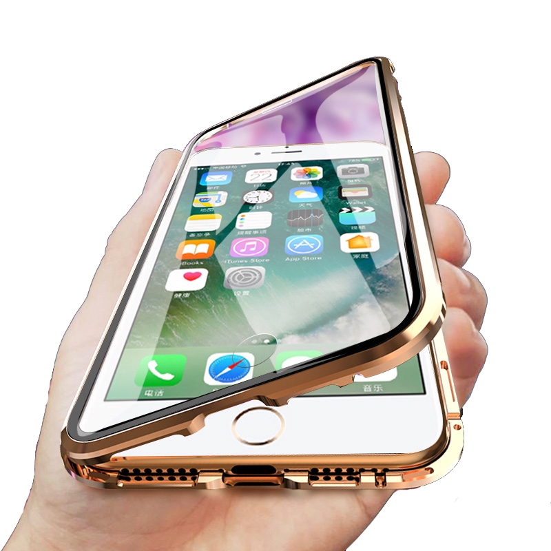 Ốp điện thoại bảo vệ hai mặt trước+sau cho iPhone12 Pro 11 7/8 7 8 plus X/XS XR XSMax | BigBuy360 - bigbuy360.vn