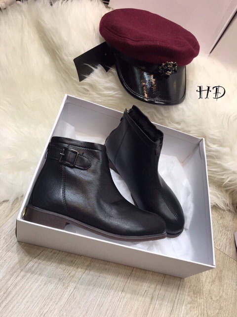 Boot nữ thời trang da mềm, lót lông ấm áp 2020 | BigBuy360 - bigbuy360.vn