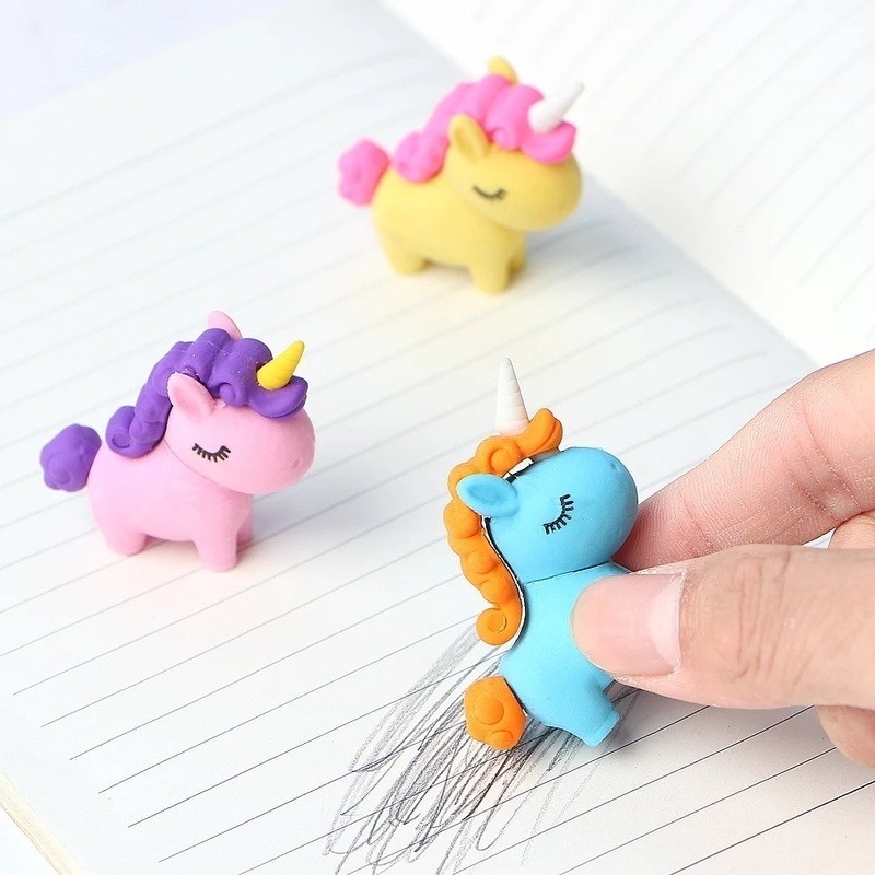 1 Cục Tẩy Hình Động Vật Hoạt Hình 3D Tháo Được Sáng Tạo Dành Cho Trẻ Em