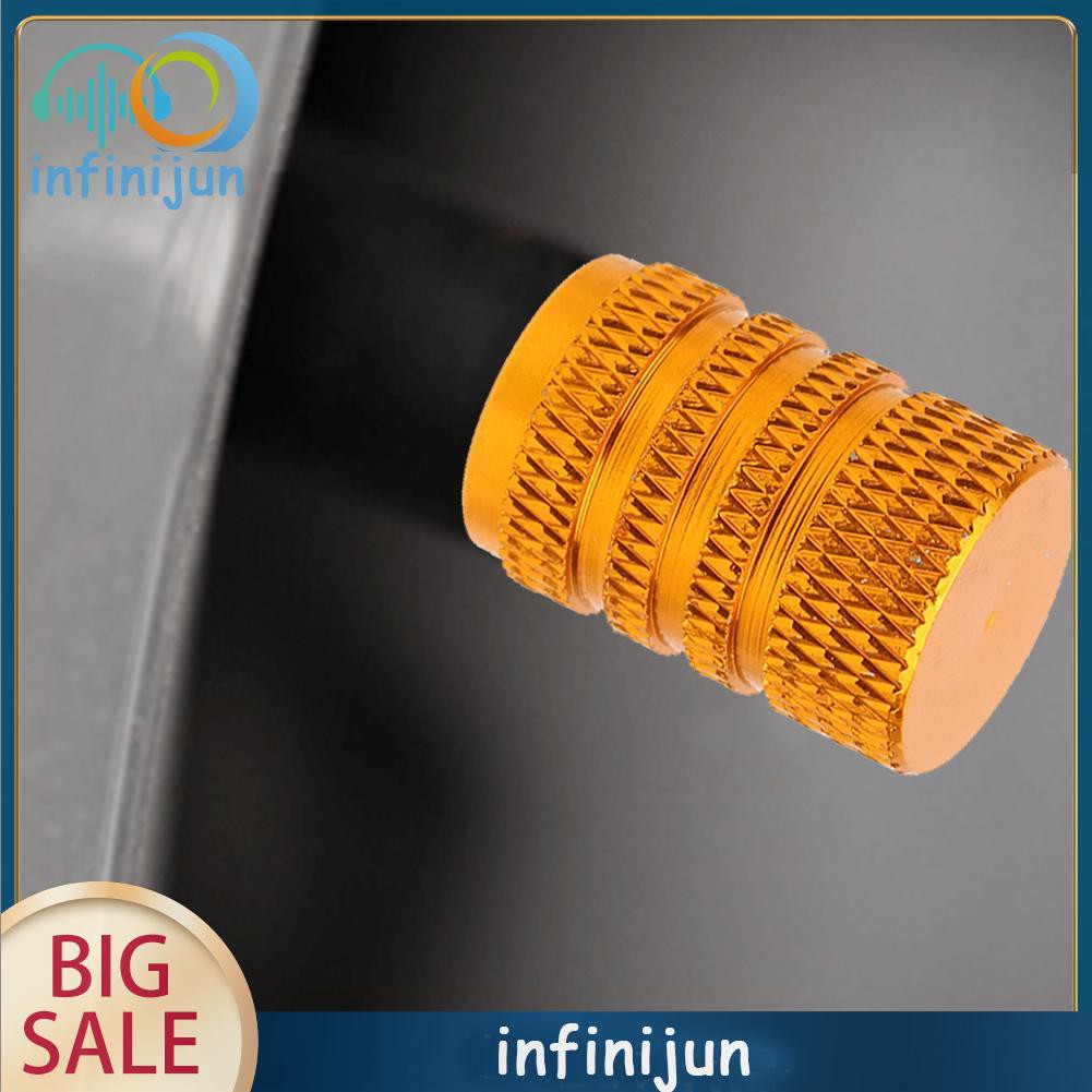 Bộ 4 Nắp Van Bánh Xe Bằng Hợp Kim Nhôm