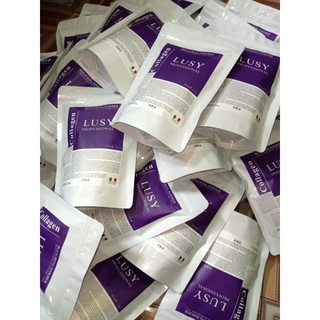 Bột Tẩy Tóc Mịn Collagen Lusy 500gram