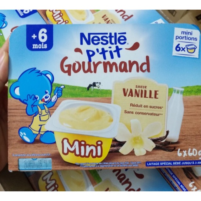 Váng sữa Nestle Pháp -date t6/2022