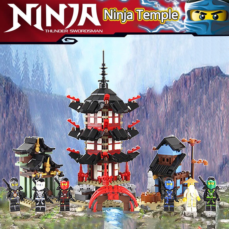 Set 810 Khối Lego Ninjago Đồ Chơi Giáo Dục Cho Bé