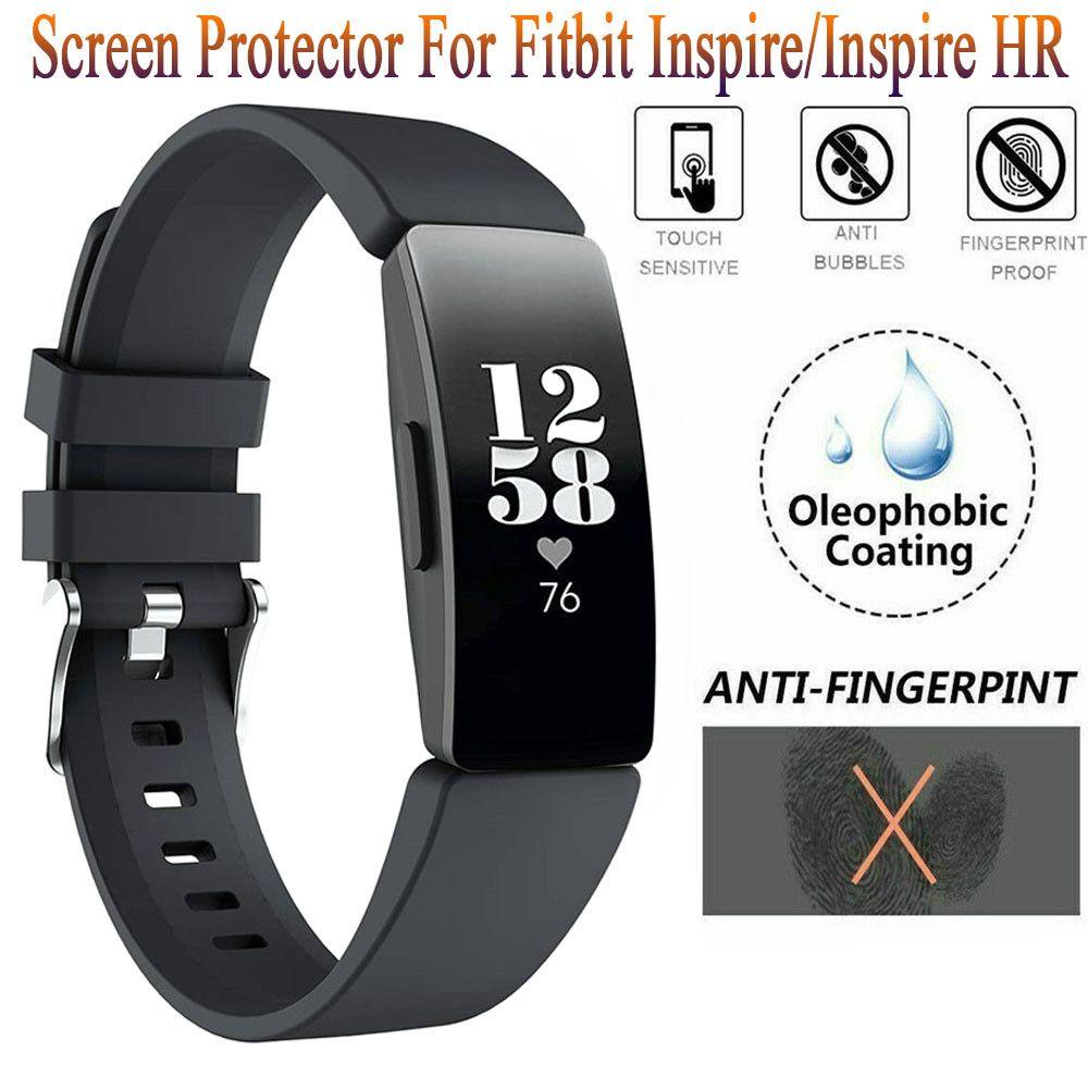 Set 3 / 6 Kính Cường Lực Cong 2.5D Siêu Mỏng Chống Sốc Bảo Vệ Màn Hình Cho Fitbit Inspire / Inspire HR