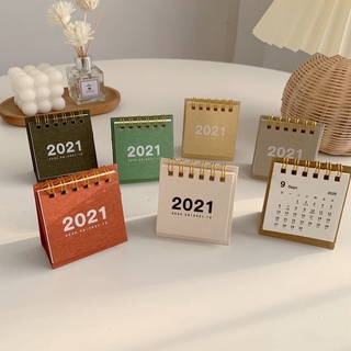 Lịch Để Bàn 2021 Thiết Kế Đơn Giản