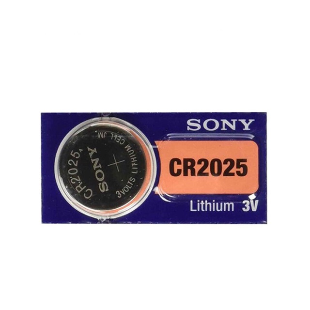 Pin CR2025 Sony Chính Hãng Vỉ 1 viên Pin 3V Pin Cmos Made in Indonesia