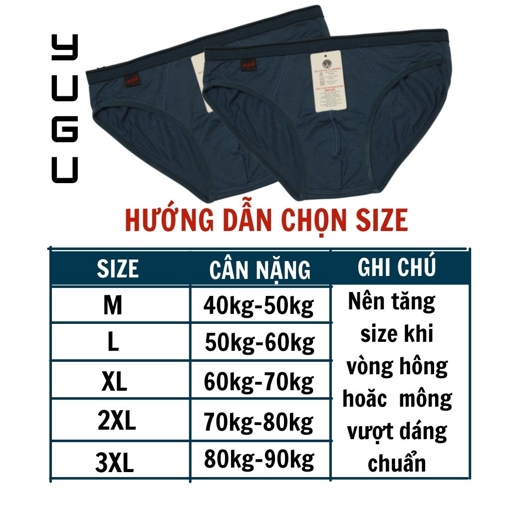 Quần sịp nam cotton lụa cao cấp lưng nhỏ JACKIES M05, 1 chiếc quần lót tam giác nam siêu mát 40kg-90kg Việt Nam, che tên