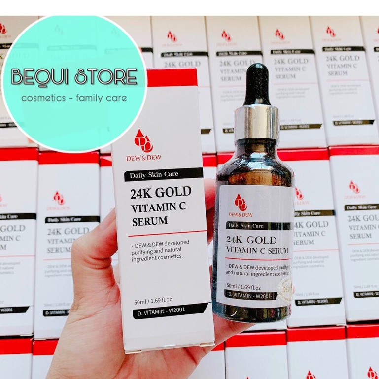 Serum Dew&Dew 24K Gold Vitamin C Daily Skincare 50ml