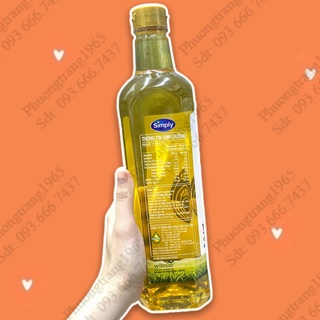 Dầu gạo lứt Simply 1L
