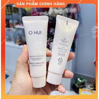 Sữa rửa mặt dưỡng ẩm sáng da ohui miracle moisture 40ml