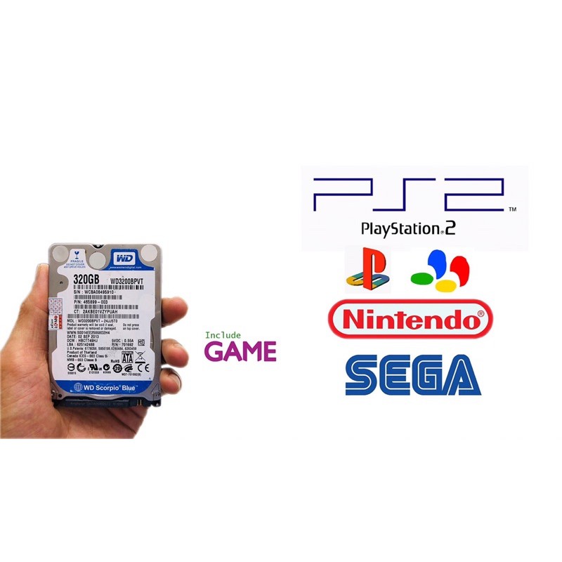 ổ cứng di động cho các may game PS2, PS3, Wii