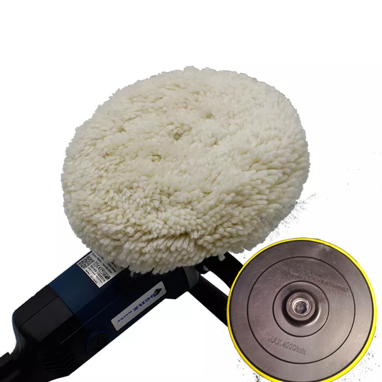 Bánh Lông Cừu 7inch Cao Cấp Đánh Bóng, Ô Tô Epoxy Và Sơn Bê Tông Sonbetongsaboro