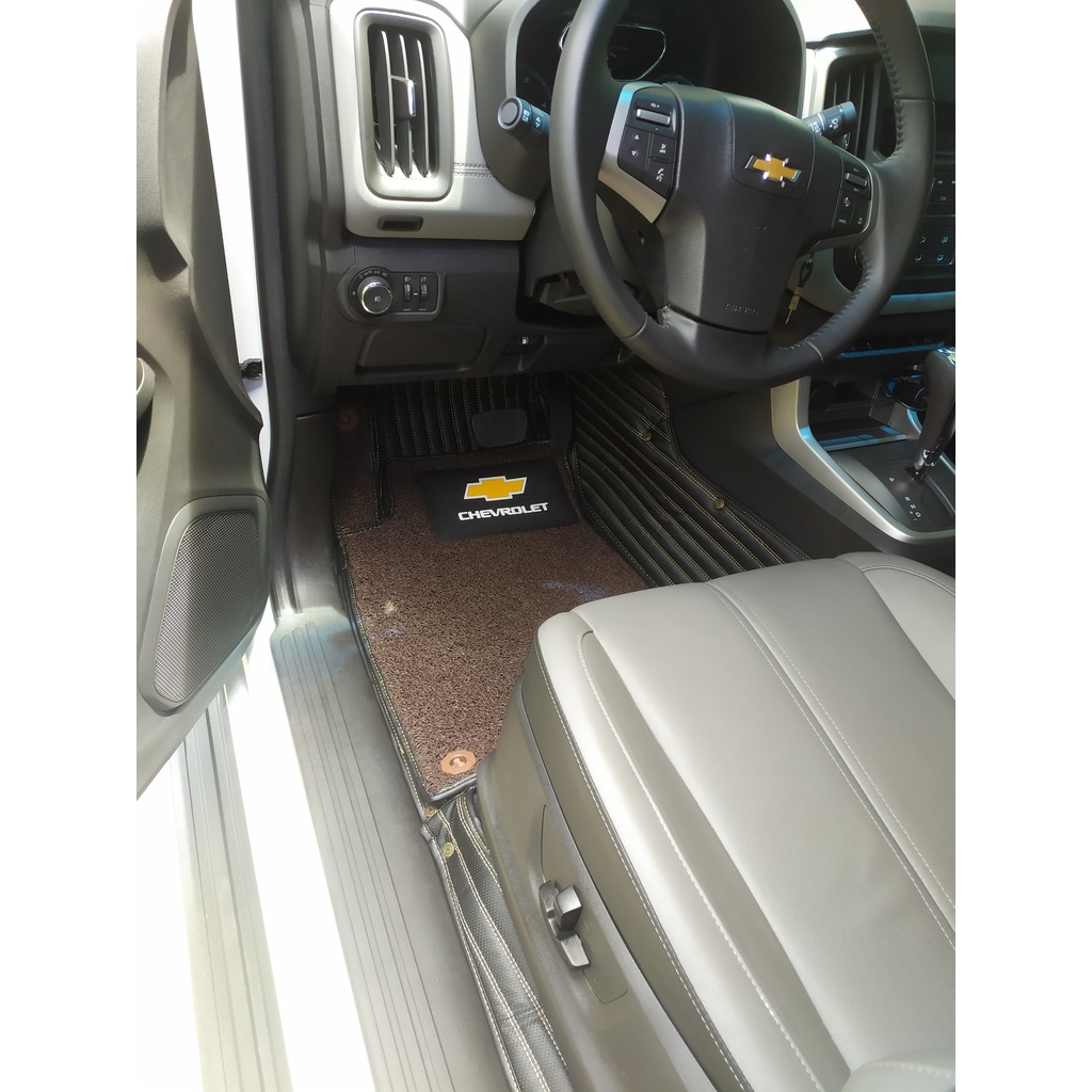 Thảm sàn 6D dành cho xe 7 chỗ Chevrolet Captiva 2007 - 2018