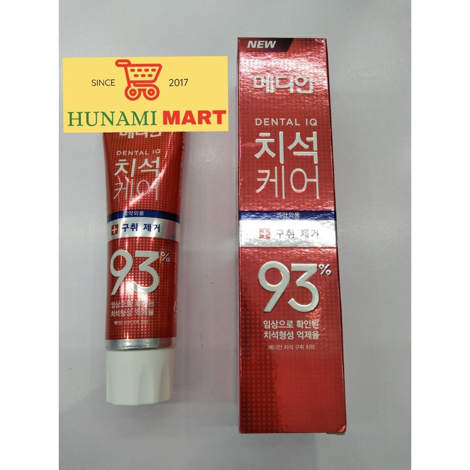 Kem đánh răng Hàn quốc Median dental 93%