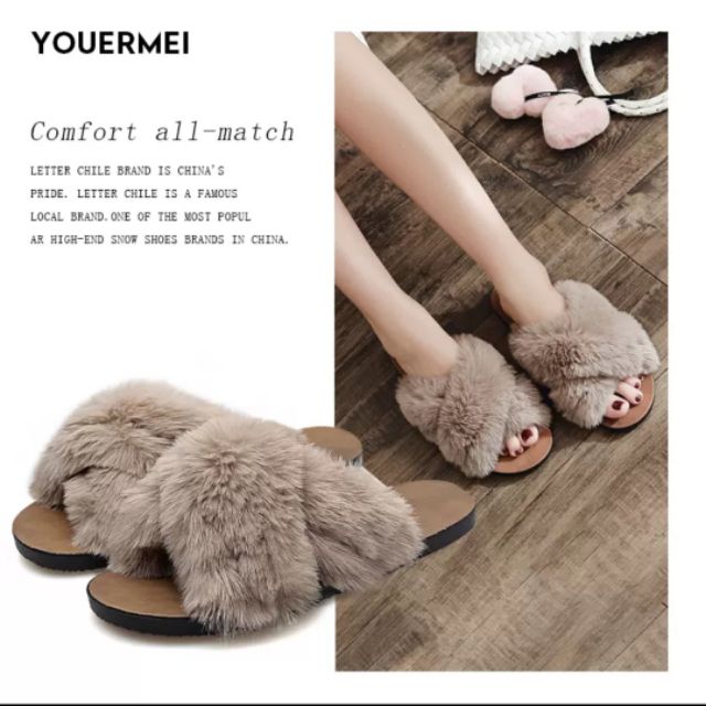 Dép lông cực yêu luôn có đủ size từ 36-41 hàng em đặt nhé các chị nhé yên tâm về chất lượng luôn ạ hàng đẹp khỏi chê lun