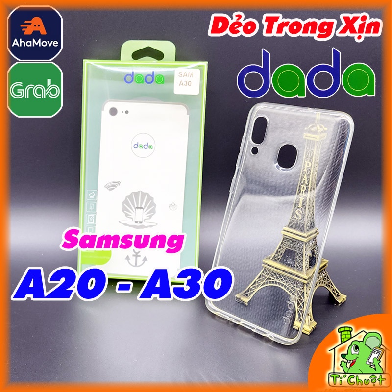 [Ảnh Thật] Ốp lưng Samsung A20/ A30 2019 DADA Dẻo Trong Suốt