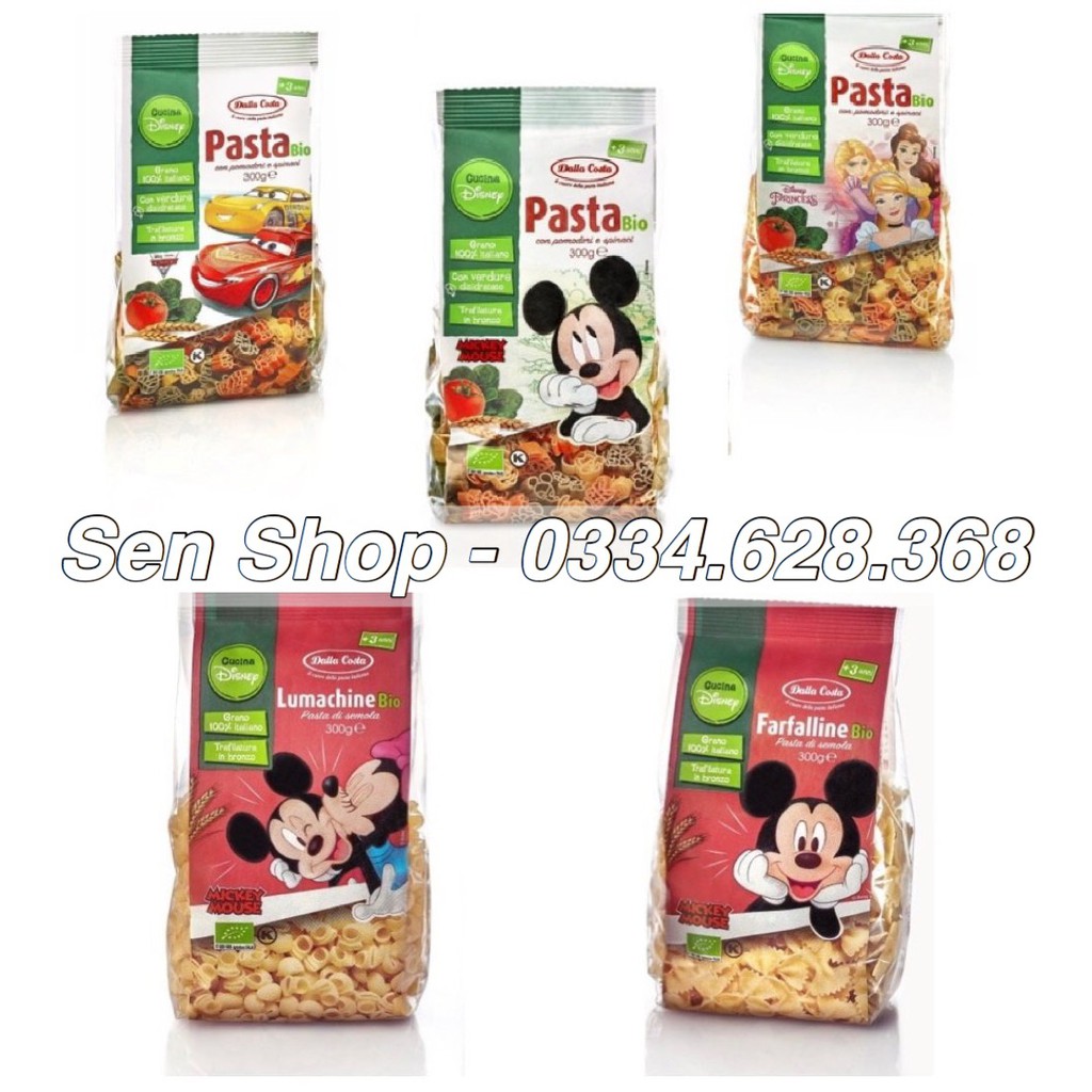 Nui hữu cơ DALLA COSTA - Ý - 300gr