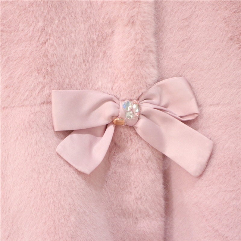 Áo Choàng Lông Bé Gái-Thời Trang Quảng Châu Cao Cấp