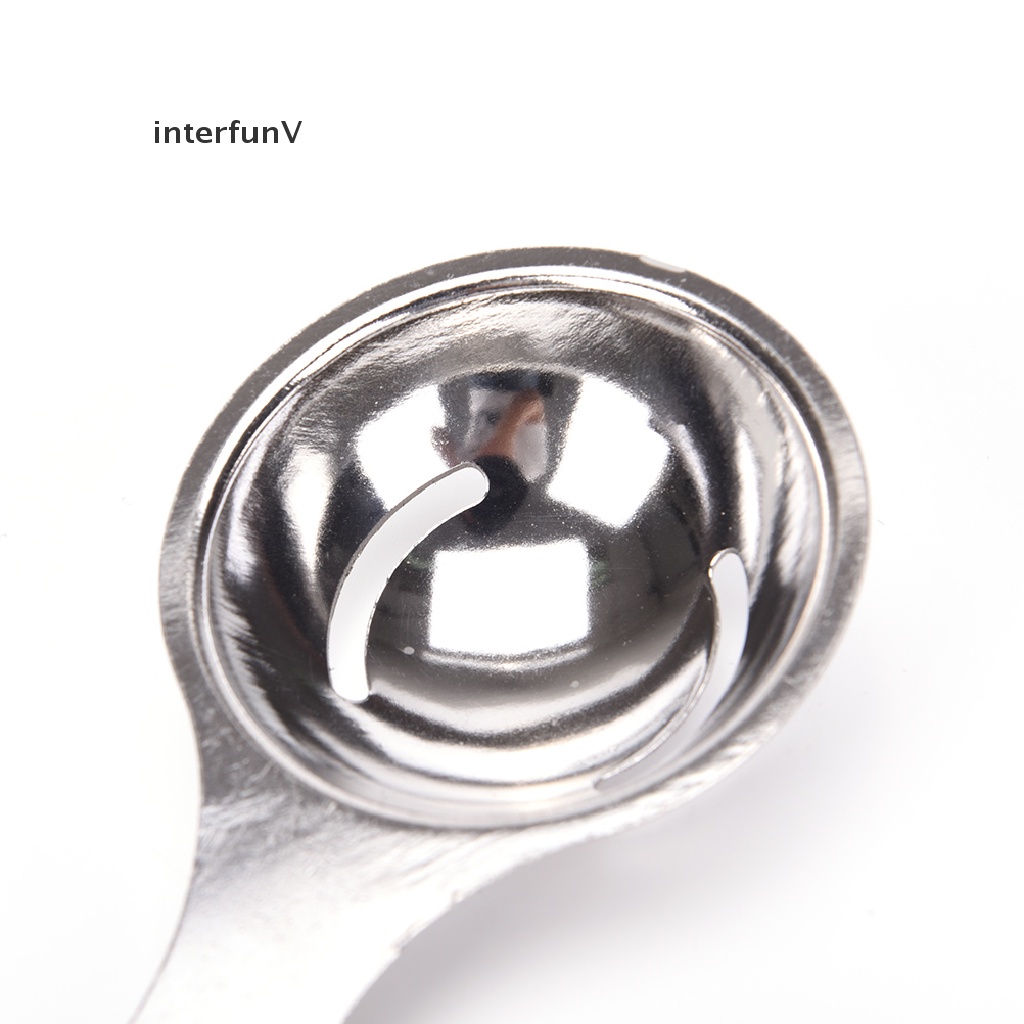 Dụng Cụ Tách Lòng Đỏ Trứng Bằng Inox Tiện Dụng Cho Nhà Bếp