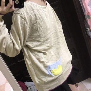 Áo cadigan kiểu free size Viền tím 2nd