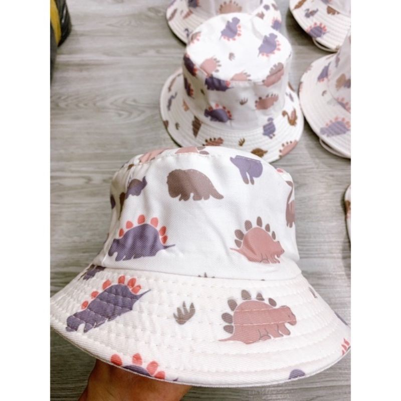 MŨ IN HÌNH KHỦNG LONG CHO BÉ TRAI VÀ BÉ GÁI