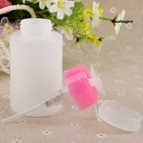 Chai bơm rỗng 150ml đựng nước rửa gel UV sơn móng tay nghệ thuật