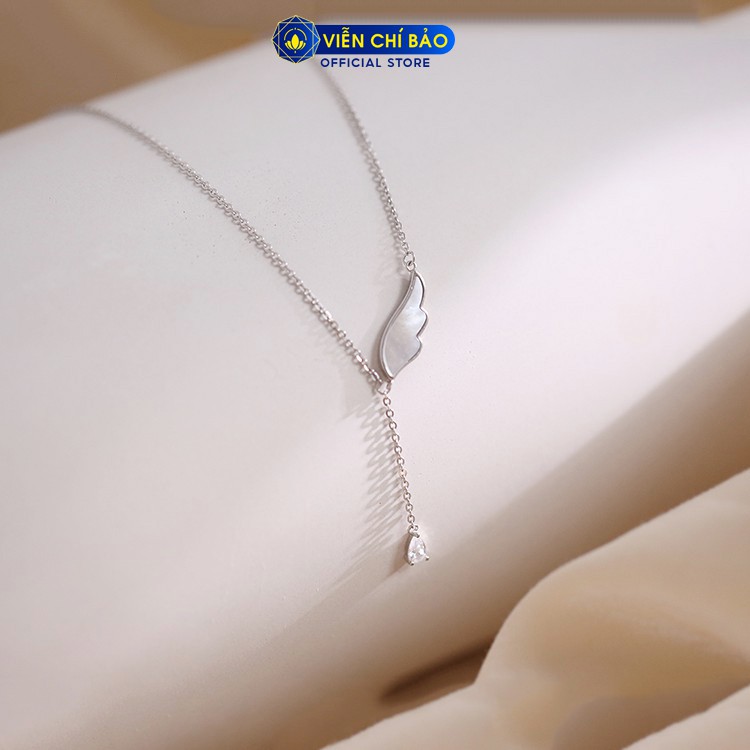 Dây chuyền bạc nữ Cánh thiên thần Angel Wings chất liệu bạc 925 thời trang phụ kiện trang sức nữ Viễn Chí Bảo D400600