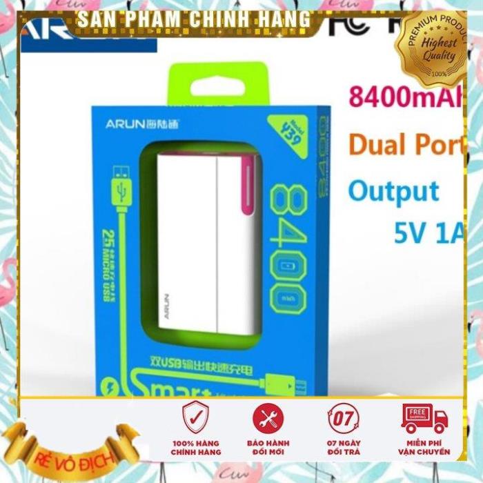 xạc dự phòng chính hãng ARUN 5600-8400-10.400-13.000-20.000mAh⚡FREE SHIP⚡ sản phẩm chất lượng cao,uy tín trên thị trường