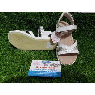 Sandal Gavalin bé gái - Trắng