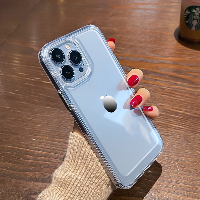 Ốp Điện Thoại Cứng Trong Suốt Chống Sốc Chống Rơi Cho iPhone 13 pro max 12 11 xs max xr