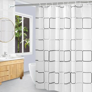 Rèm cửa nhà tắm loại 9 móc loại 1.0 x 2m/1.5m x 2m/1.5m x 1.8m/1.8m x 2m - họa tiết đa dạng